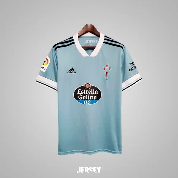 Celta Vigo Retro-Trikot 2020/21 Heim – Vorderseite