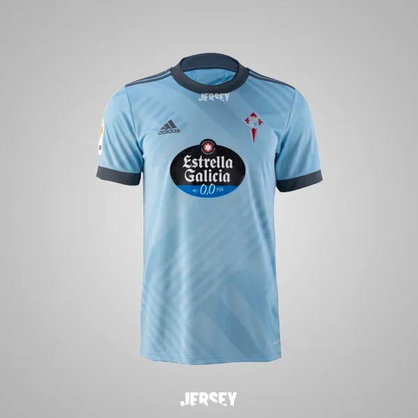 Celta Vigo Retro-Trikot 2021/22 Heim – Vorderseite