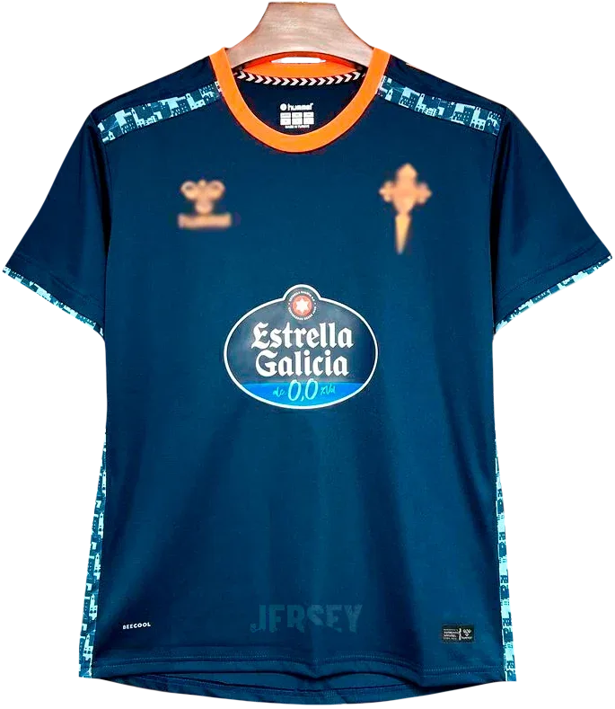 Celta Vigo Retro-Trikot 2024/25 Auswärts – Variante 2 – Vorderseite