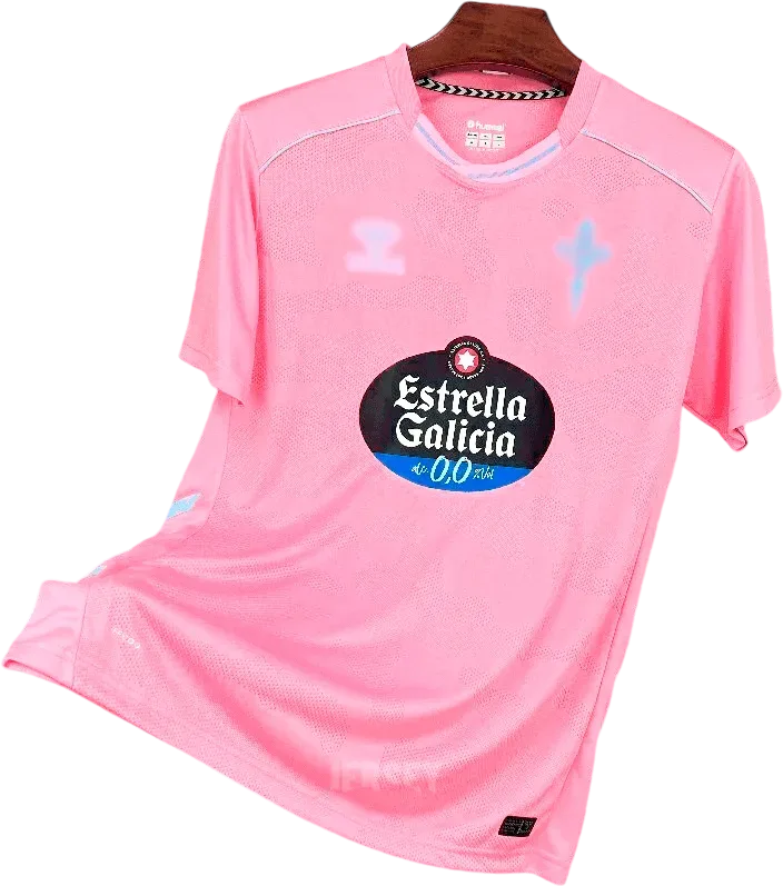 Celta Vigo Retro-Trikot 2025/26 Ausweich – Vorderseite