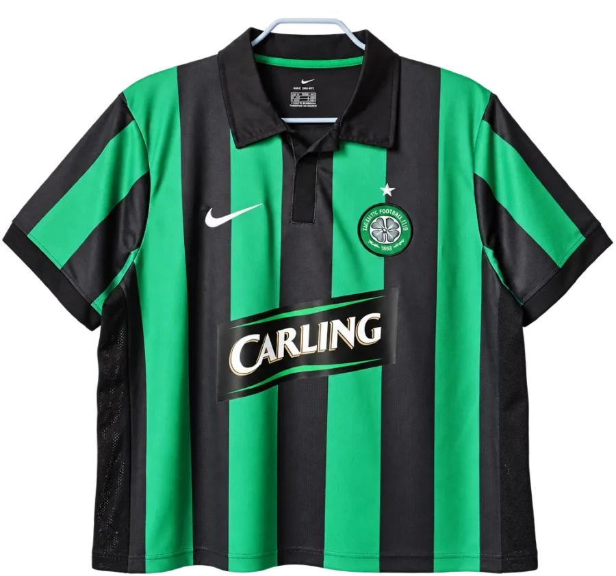 Celtic Glasgow Retro-Trikot 2005/06 Auswärts – Vorderseite