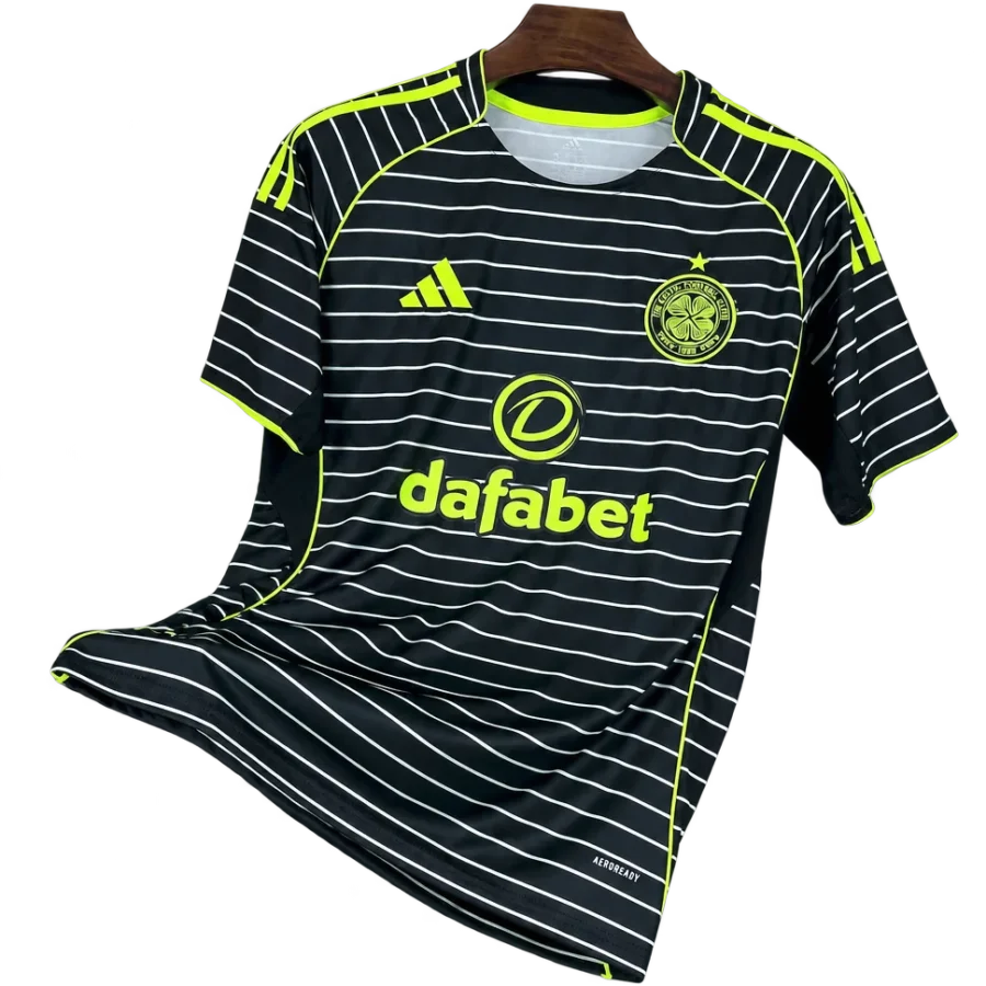 Celtic Glasgow Retro-Trikot 2025/26 Auswärts – Vorderseite