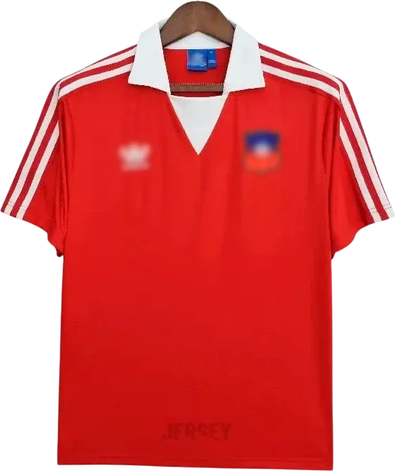 Chile Retro-Trikot 1982 Heim – Vorderseite