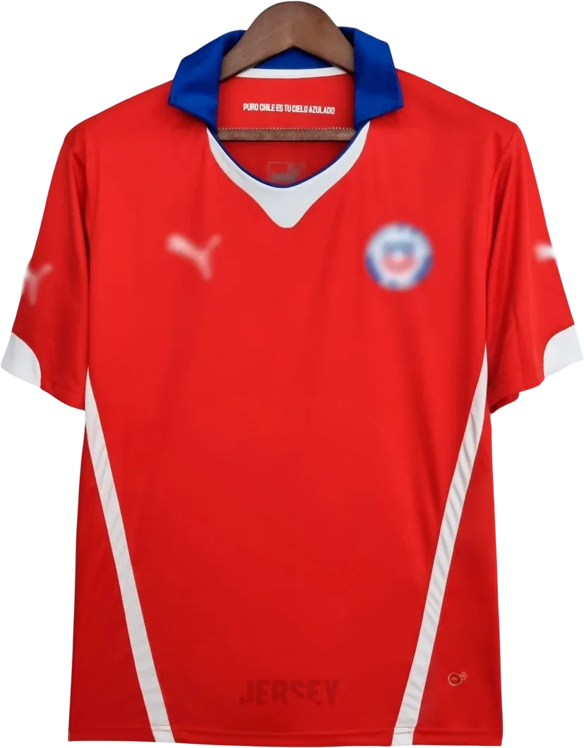 Chile Retro-Trikot 2014 Heim – Vorderseite