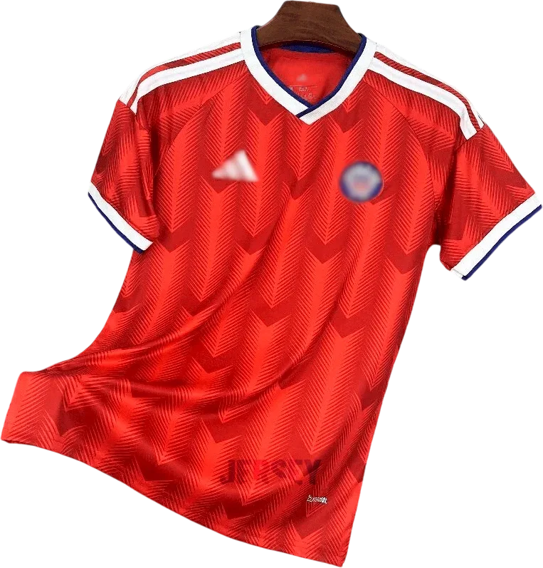 Chile Retro-Trikot 2025 Heim – Vorderseite