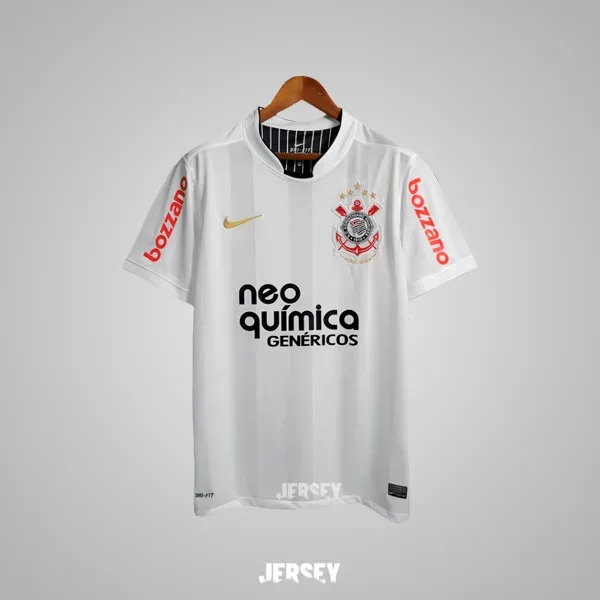 Corinthians São Paulo Retro-Trikot 2010/11 Heim – Vorderseite