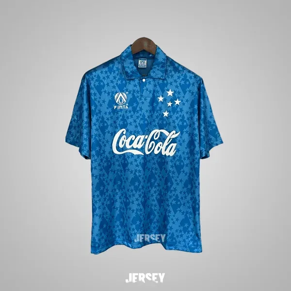 Cruzeiro EC Retro-Trikot 1993/94 Heim – Vorderseite