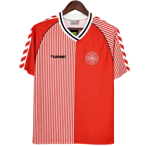 Dänemark Retro-Trikot 1986 Heim