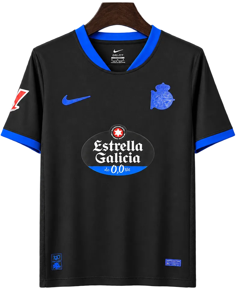 Deportivo La Coruña Retro-Trikot 2026/27 Auswärts – Vorderseite