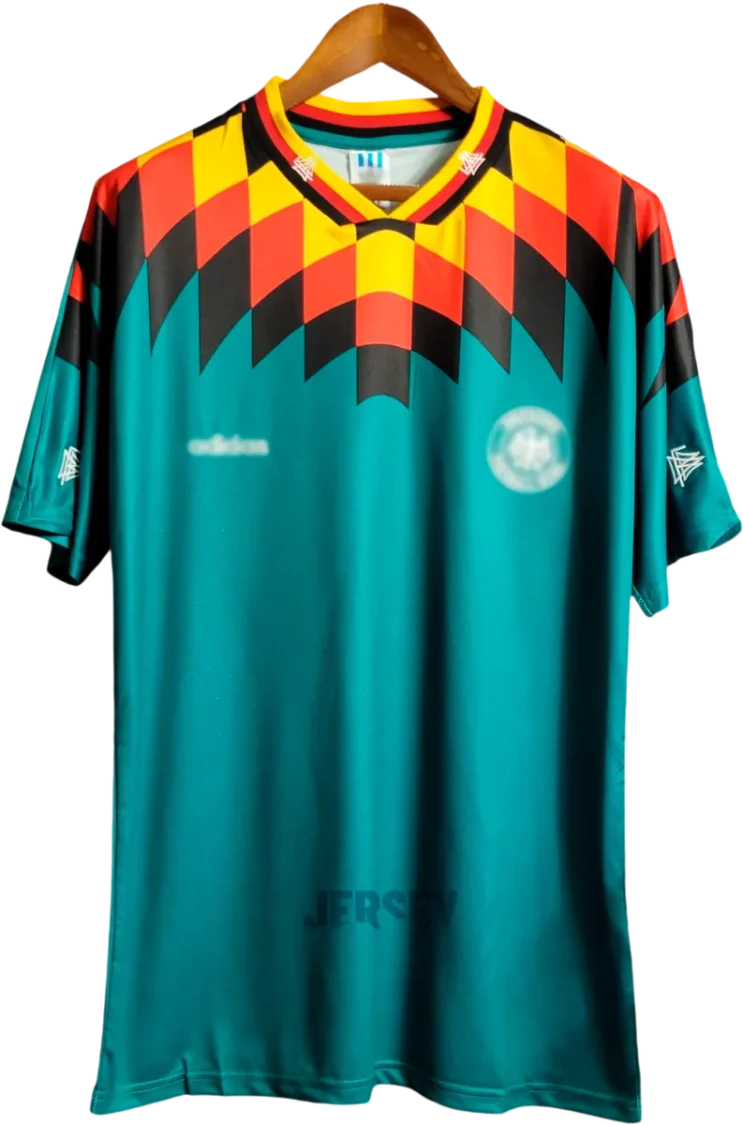 Deutschland Retro-Trikot 1994 Auswärts – Vorderseite