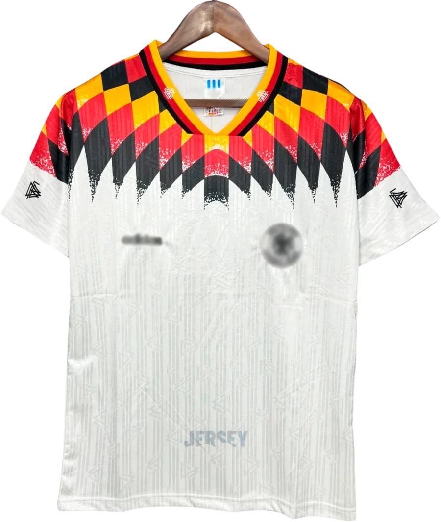 Deutschland Retro-Trikot 1994 Heim – Vorderseite