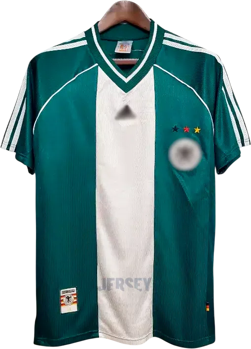 Deutschland Retro-Trikot 1998 Auswärts – Vorderseite