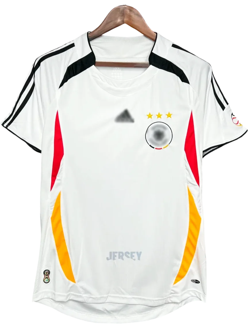 Deutschland Retro-Trikot 2006 Heim – Vorderseite