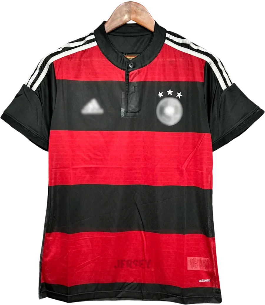 Deutschland Retro-Trikot 2014 Auswärts – Vorderseite