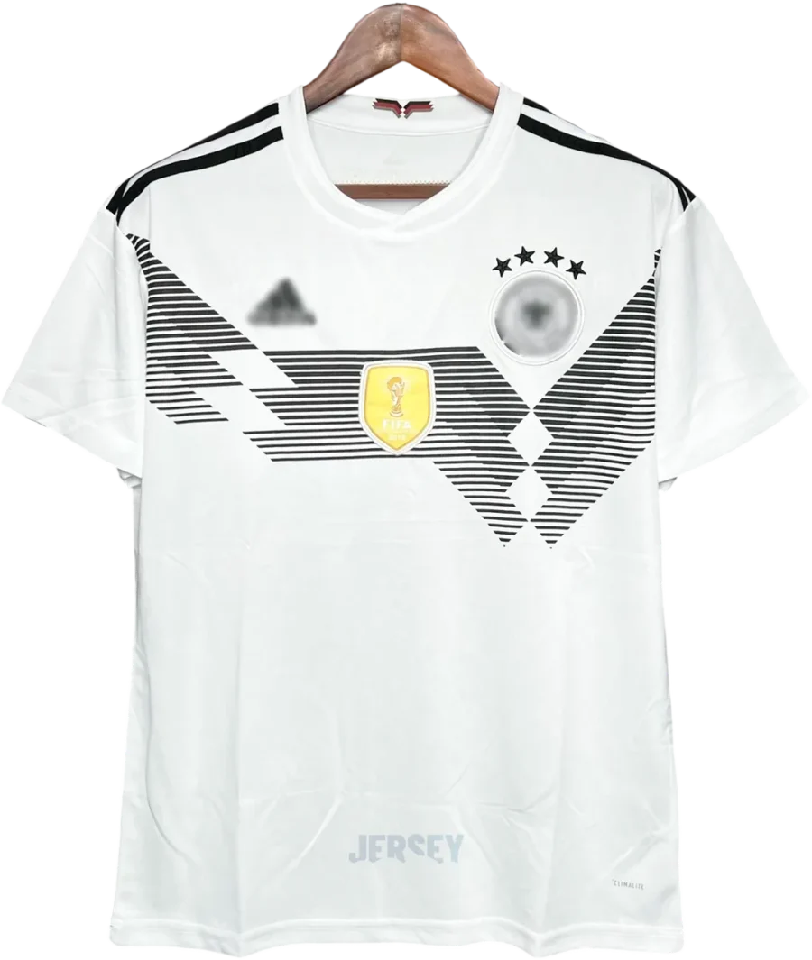 Deutschland Retro-Trikot 2018 Heim – Vorderseite