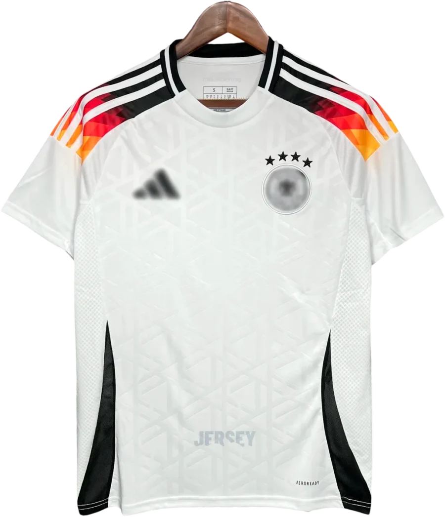 Deutschland Retro-Trikot 2024 Heim – Vorderseite