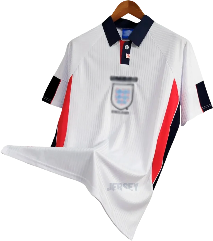England Retro-Trikot 1998 Heim – Vorderseite