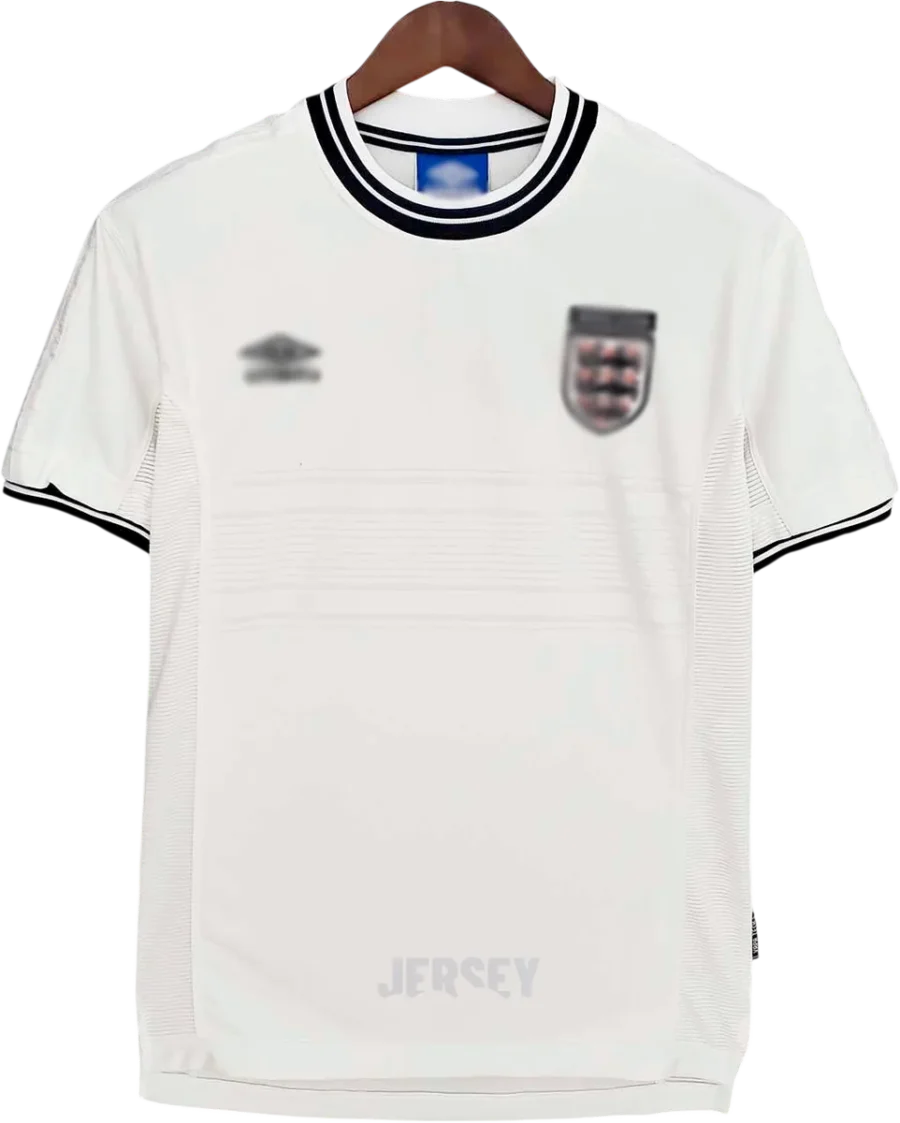 England Retro-Trikot 2000 Heim – Vorderseite