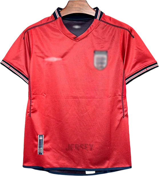 England Retro-Trikot 2002 Auswärts – Vorderseite