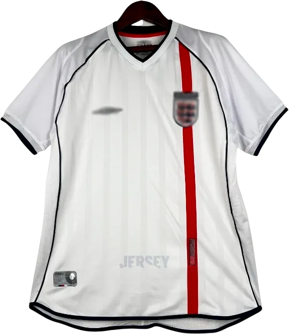 England Retro-Trikot 2002 Heim – Vorderseite
