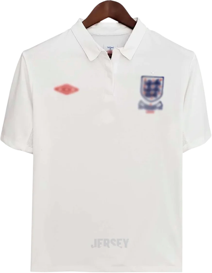 England Retro-Trikot 2009 Heim – Vorderseite