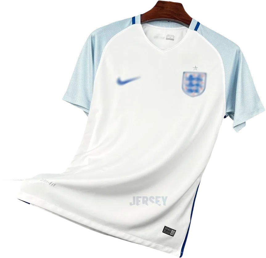 England Retro-Trikot 2016 Heim – Vorderseite
