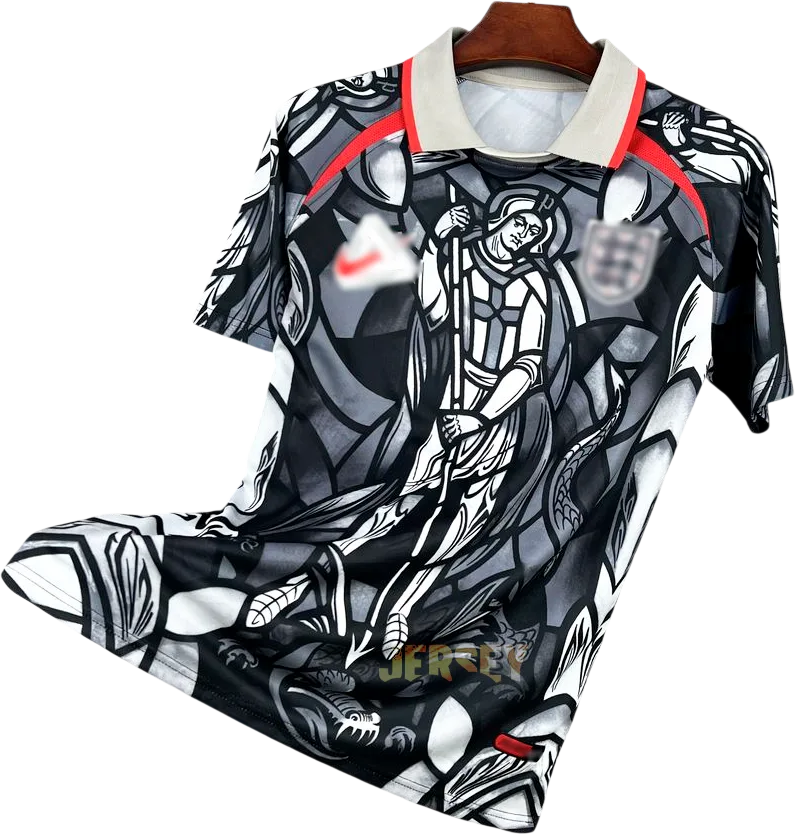 England Retro-Trikot 2026 Training Palace – Vorderseite