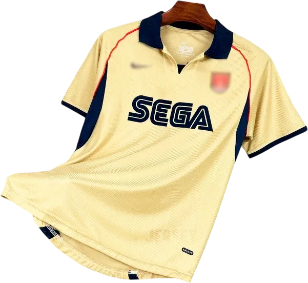 FC Arsenal Retro-Trikot 2001/02 Auswärts – Vorderseite