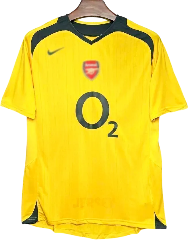 FC Arsenal Retro-Trikot 2005/06 Auswärts – Vorderseite