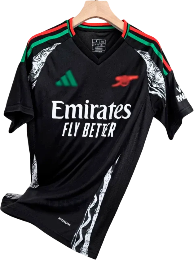 FC Arsenal Retro-Trikot 2024/25 Auswärts – Vorderseite