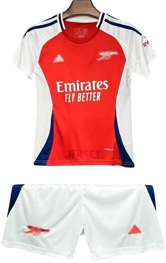 FC Arsenal Retro-Trikot 2024/25 Heim für Kinder – Vorderseite
