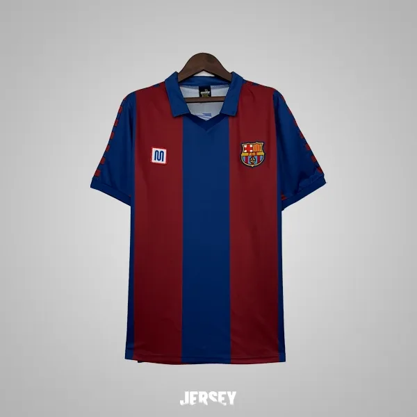 FC Barcelona Retro-Trikot 1980/81 Heim – Vorderseite