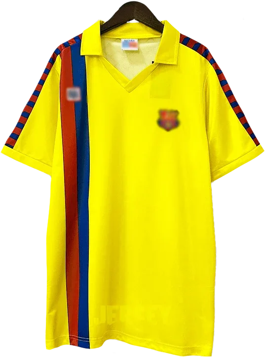 FC Barcelona Retro-Trikot 1982/83 Auswärts – Vorderseite