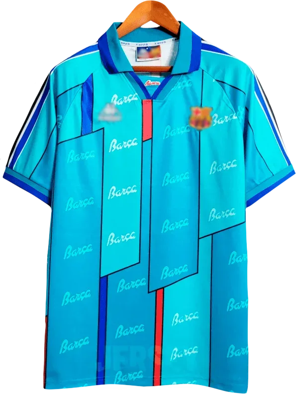 FC Barcelona Retro-Trikot 1995/96 Auswärts – Vorderseite