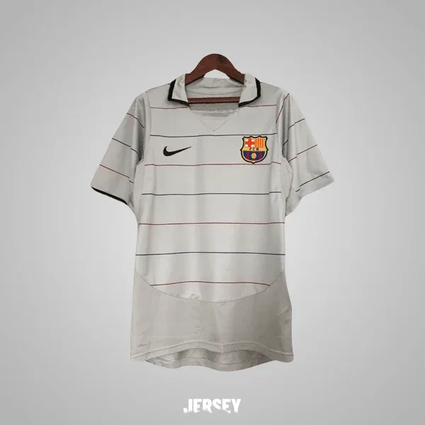 FC Barcelona Retro-Trikot 2004/05 Ausweich – Vorderseite