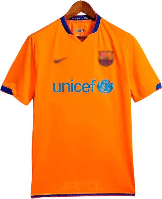 FC Barcelona Retro-Trikot 2006/07 Auswärts – Vorderseite