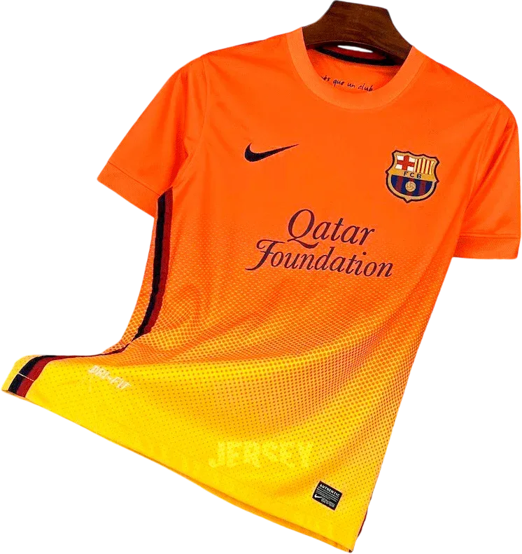 FC Barcelona Retro-Trikot 2012/13 Auswärts – Vorderseite