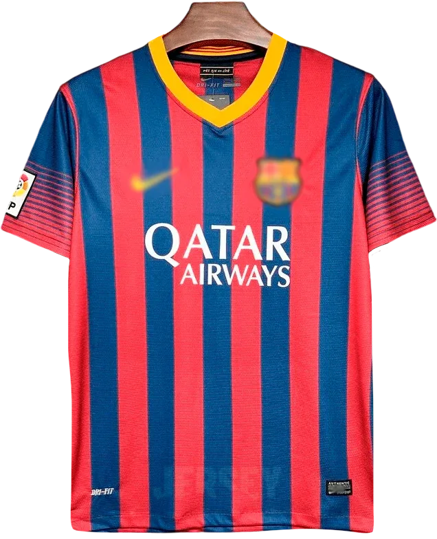 FC Barcelona Retro-Trikot 2013/14 Heim – Vorderseite