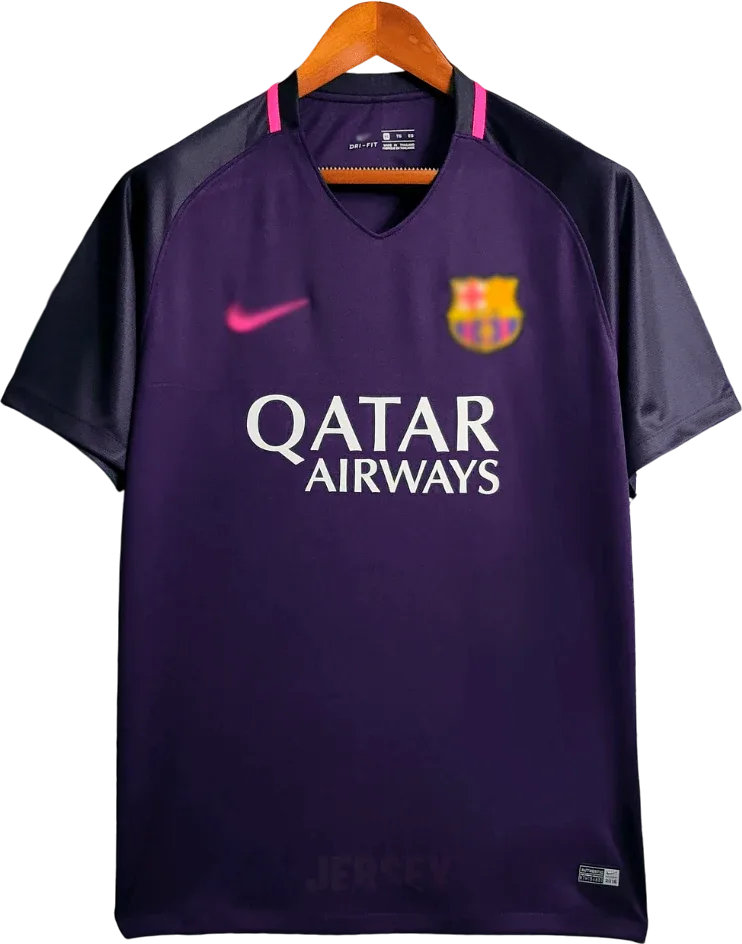 FC Barcelona Retro-Trikot 2016/17 Auswärts – Vorderseite