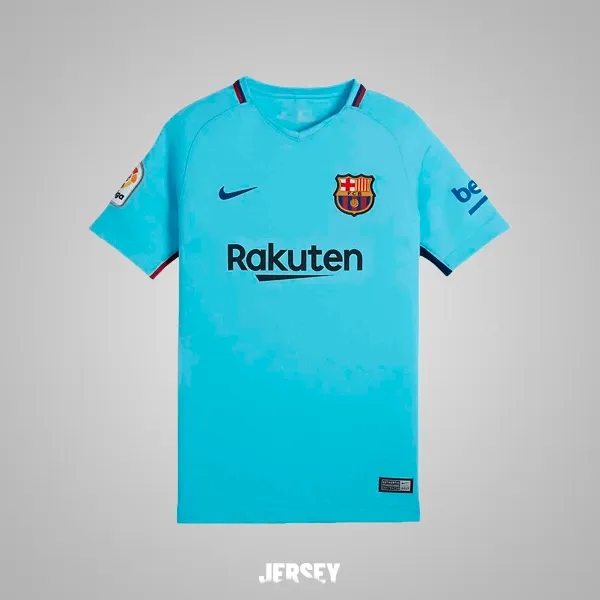 FC Barcelona Retro-Trikot 2017/18 Auswärts – Vorderseite