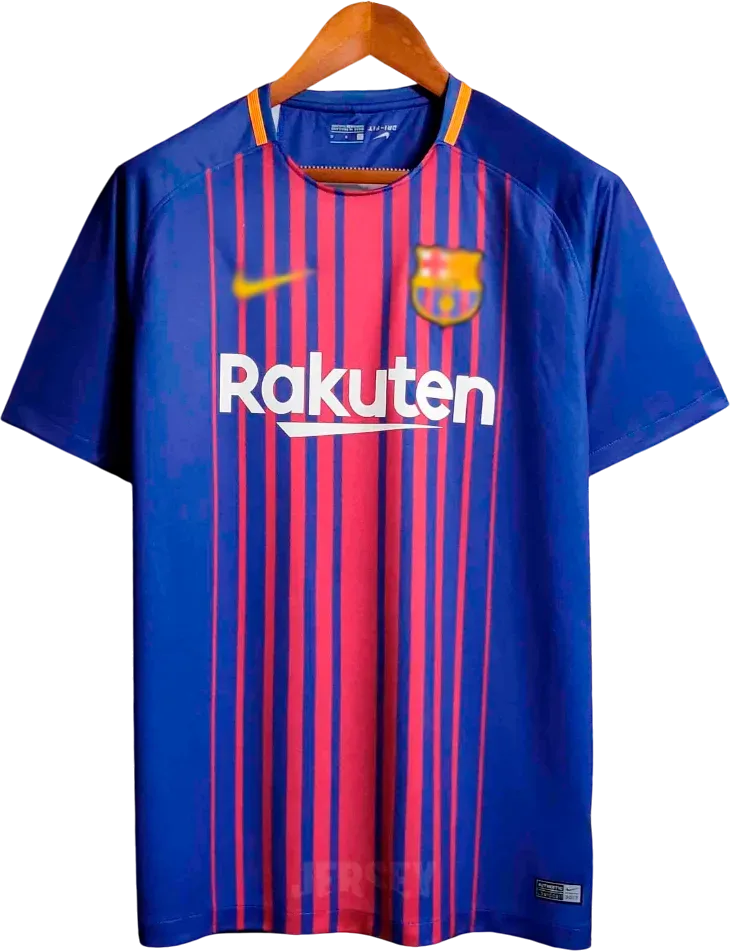 FC Barcelona Retro-Trikot 2017/18 Heim – Vorderseite