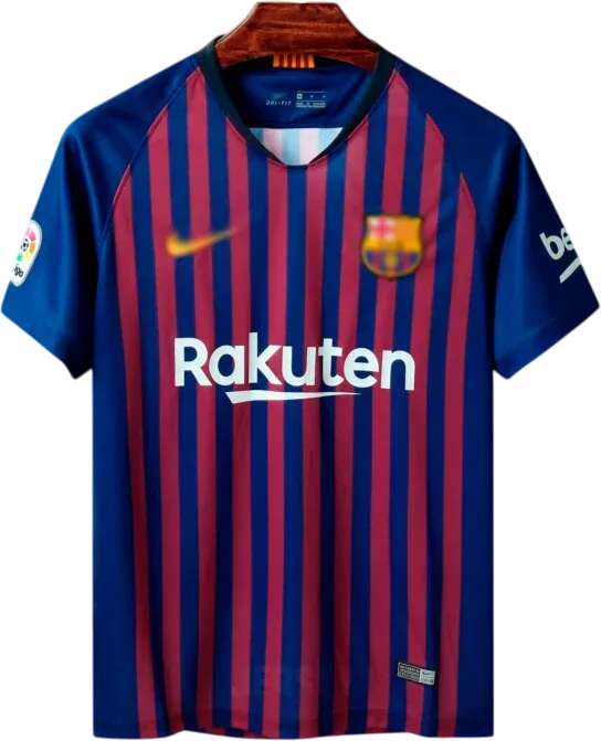 FC Barcelona Retro-Trikot 2018/19 Heim – Vorderseite