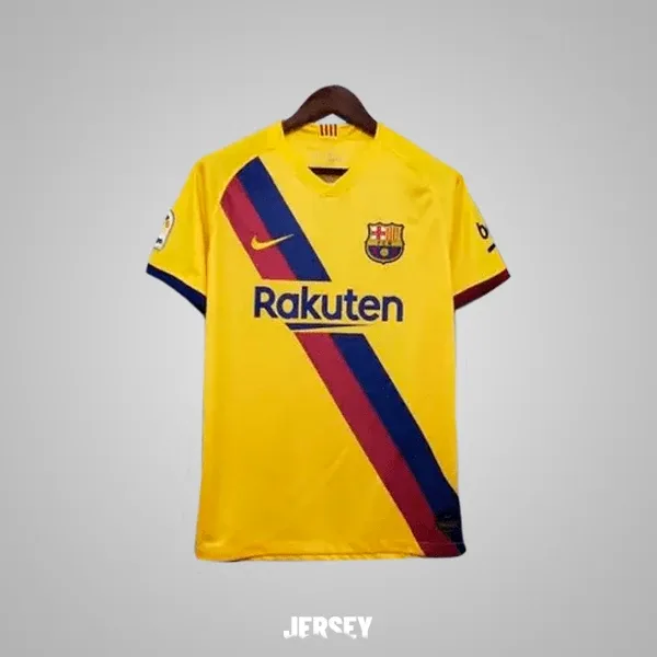 FC Barcelona Retro-Trikot 2019/20 Auswärts – Vorderseite