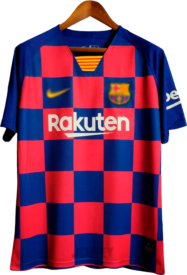 FC Barcelona Retro-Trikot 2019/20 Heim – Vorderseite