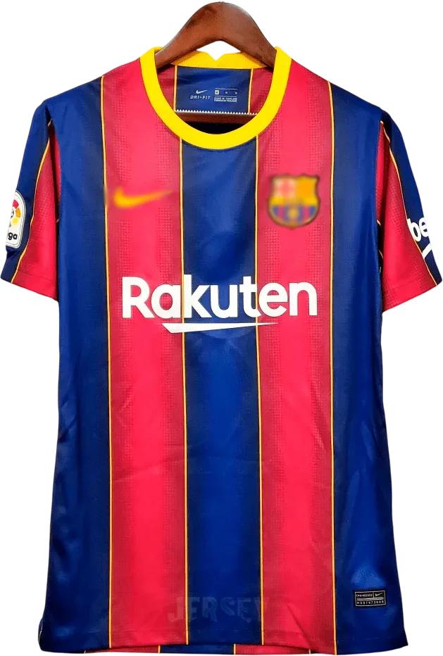 FC Barcelona Retro-Trikot 2020/21 Heim – Vorderseite