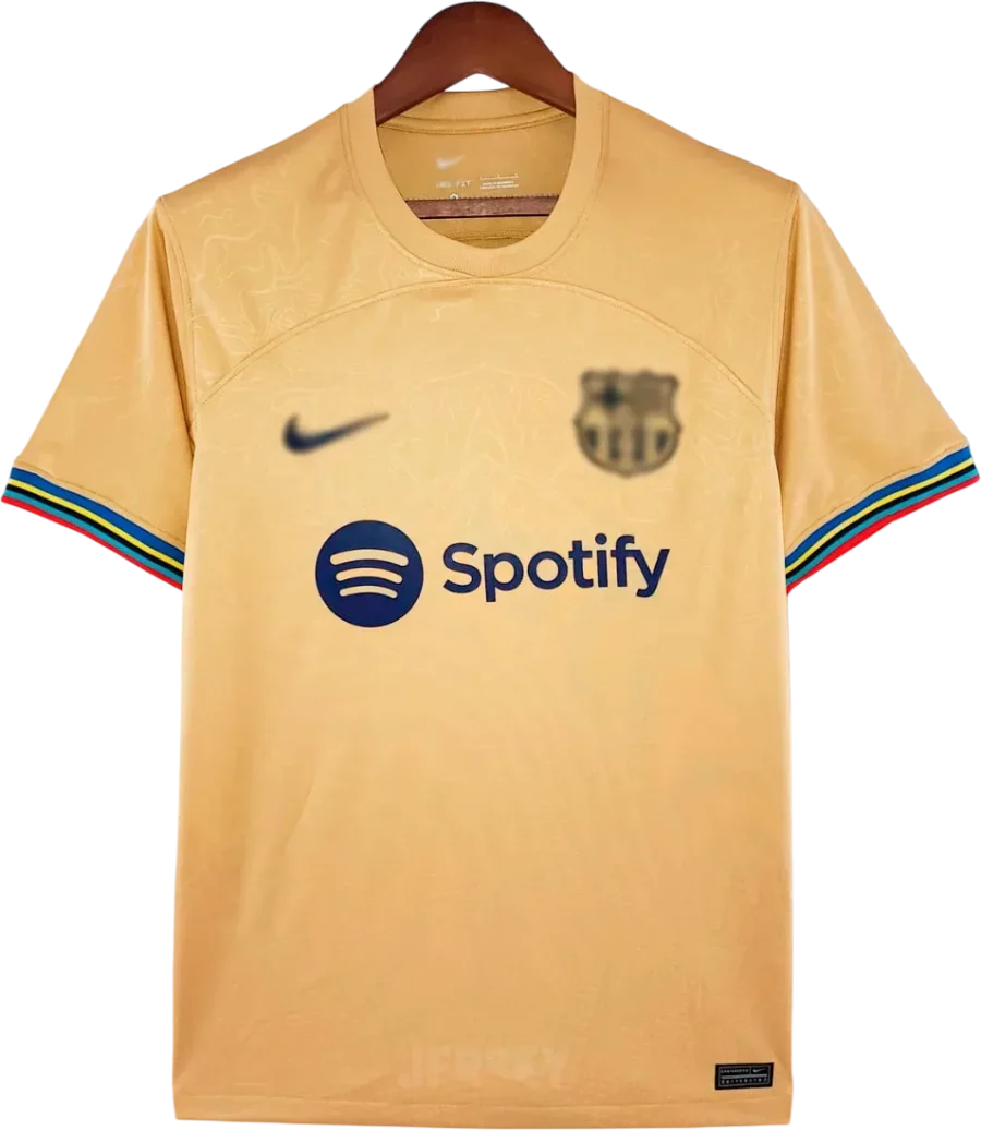 FC Barcelona Retro-Trikot 2022/23 Auswärts – Vorderseite