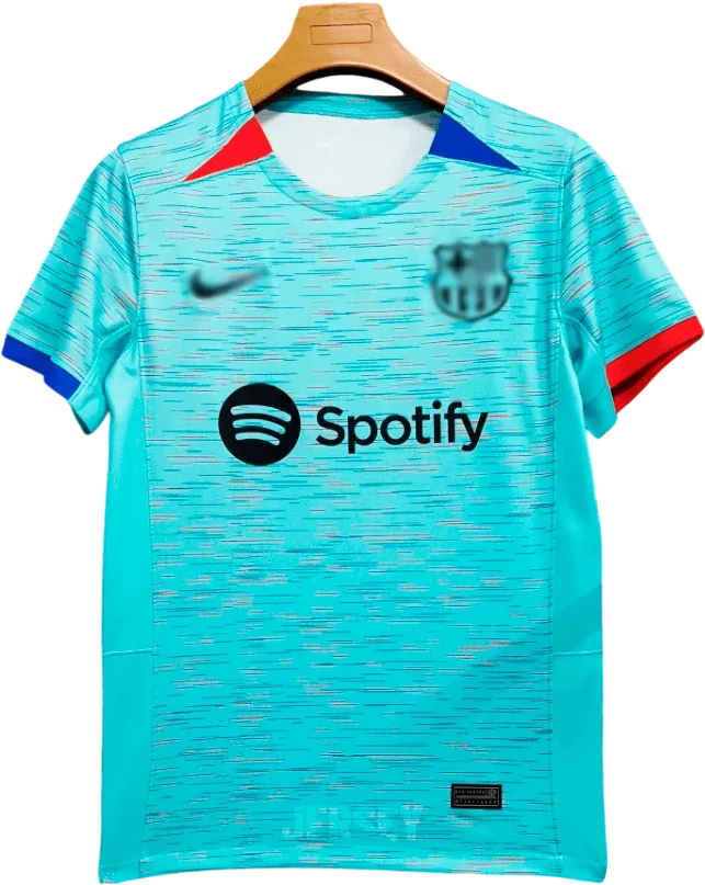 FC Barcelona Retro-Trikot 2023/24 Ausweich – Vorderseite