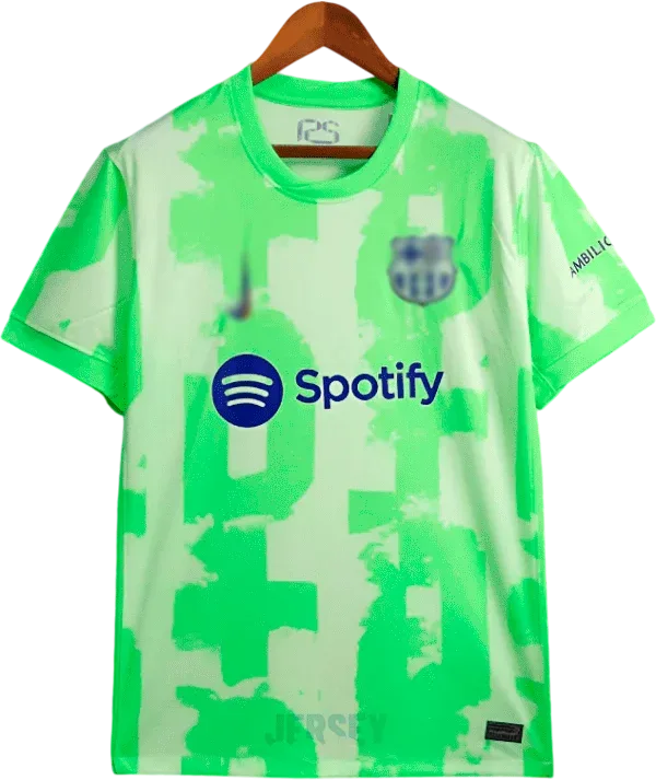 FC Barcelona Retro-Trikot 2024/25 Ausweich – Vorderseite