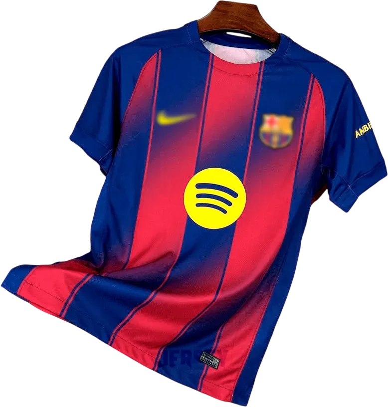 FC Barcelona Retro-Trikot 2025/26 Heim – Vorderseite