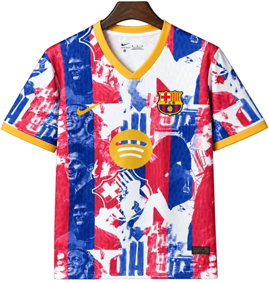 FC Barcelona Retro-Trikot 2026/27 Sonderedition Legends – Vorderseite